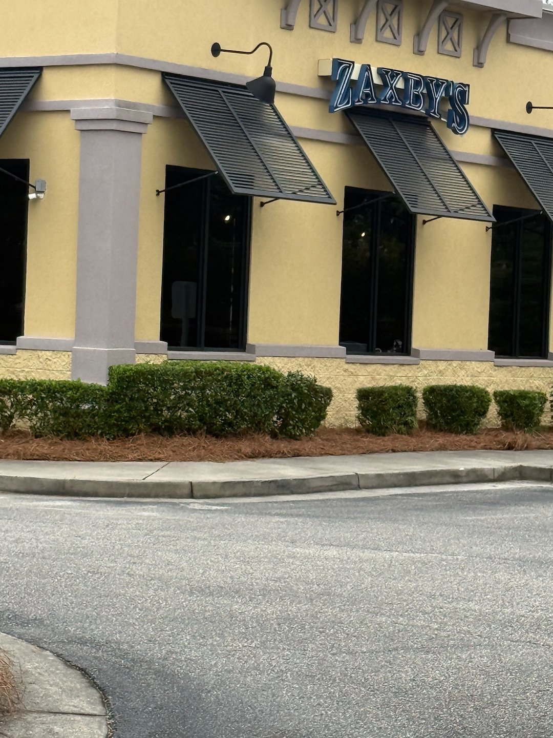 Pine Straw Project at Zaxby's Locations